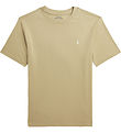 Polo Ralph Lauren Stuttermabolur - Classic+ Khaki