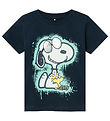 Name It T-shirt - NmmMaikel Snoopy - Dark Sapphire