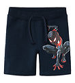 Name It Sweat Shorts - NmmMu Spider-Man - Dark Sapphire