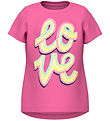 Name It T-shirt - NmfVix - Pink Power/Love