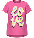 Name It T-Shirt - NmfVix -Pink Power/Love