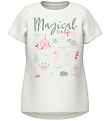 Name It T-shirt - NmfVix - Bright White/Magical Sealife