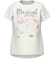 Name It Stuttermabolur - NmfVix - Bright White/Magical Sealife