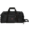 Eastpak Travel Bag w. Wheels - Leatherface S 41L - Black