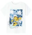Name It T-Shirt - NkmMaclin Garfield - Bright White m. Print