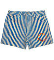 Bobo Choses Shorts - Circle Streifen - Blue