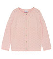 Hust and Claire Cardigan - Strick - Cillja - Icy Pink m. Lochmus