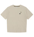 Hust and Claire T-shirt - Anskil - Sand Stone w. Palm