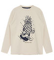 Hust and Claire Blouse - Albertus - Sand Stone w. Pineapples