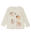 Hust and Claire Blouse - Alma - Whisper Melange w. Fairies