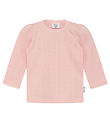 Hust and Claire Bluse - Andreia - Icy Pink m. Lochmuster