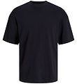 Jack & Jones Stuttermabolur - JjeUrban - Noos - Black/Loose