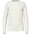 Name It Blússa - Rib - Noos - NkfNakal - Bright White
