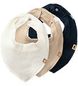 Name It Teething Bib - Noos - Rib - NbnYvetti - 3-Pack - Dark Sa