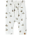 Lil' Atelier Trousers - Rib - NbmGavo - Coconut Milk/Boat