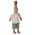 Maileg Rabbit - Size 2 - Striped Blouse Duck Pants