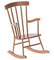 Maileg Miniature rocking chair - Mini - Metal - Dark Powder