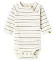 Lil' Atelier Bodysuit L/æ - Rib - NbmKail - Coconut Milk