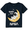 Name It T-shirt - NmmAbram NASA - Dark Sapphire w. Print