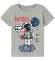 Name It T-Shirt - NmmAbram NASA - Grey Melange m. Print