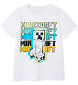Name It T-shirt - NkmJim Minecraft - Bright White