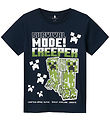 Name It T-shirt - NkmMylius Minecraft - Dark Sapphire
