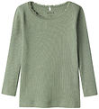 Blouse Name It - Noos - Rib - NmfKab - Lily Pad/Mélange