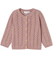 Name It Cardigan - Stickad - NmfBanni - Deauville Mauve