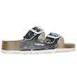 Superfit Sandals - Fussbett slipper - Navy w. Room theme