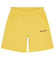 Mads Nørgaard Sweat Shorts - Organic Porsulano - Lemon Zest