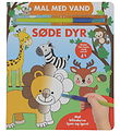 Alvilda Litabók - Mála með vatni - Sæt dýr