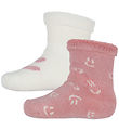 Molo Socks - Bamboo - 2-Pack - Nodda - Flamingo Plume