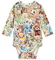 Molo Bodysuit L/æ - Foss - Teddy Friends