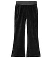 Molo Trousers - Velvet - Adoria - Black