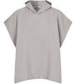 Lille Kanin Towel Poncho - Muslin - Brown Smoke