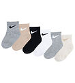 Nike Socks - 6-Pack - Grey/Black/White/Sand