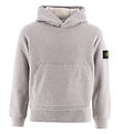 Stone Island Hoodie - Gråmelerad