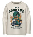 Name It Blouse - NmmVux - Jet Stream/Its A Good Life