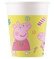 Decorata Party Cardboard mug - 8-Pack - 200 mL - Peppa Pig Messy