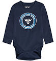 Hummel Bodysuit L/æ - hnlBobby - Blue Night