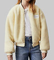 Calvin Klein Steppjacke/Fleecejacke - Umkehrbar - Afterglow