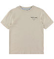 GANT T-shirt - Graphic Script - Soft Oat