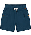 Hust and Claire Shorts - Cotton/Linen - Hakon - Blue Moon