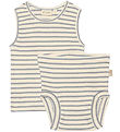 Petit Piao Unterwäsche - Rib - Modal - Blue Mist