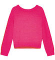 Molo Blouse - Knitted - Wool/Acrylic - Giada - Shocking Fiery/Or