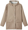 LMTD Rain Jacket - NlnDry10 - Mocha Meringue