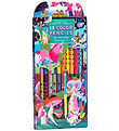 Eeboo Colouring Pencils - 12 pcs - Neon/Metallic - Magic Creatur