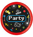 Decorata Party Cardboard plates - 8-Pack - 19.5 cm - Gaming Part