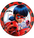 Decorata Party Cardboard plates - 8-Pack - 23 cm - Miraculous La