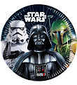 Decorata Party Cardboard plates - 8-Pack - 23 cm - Star Wars Gal